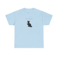 Black Cat Sitting Tee